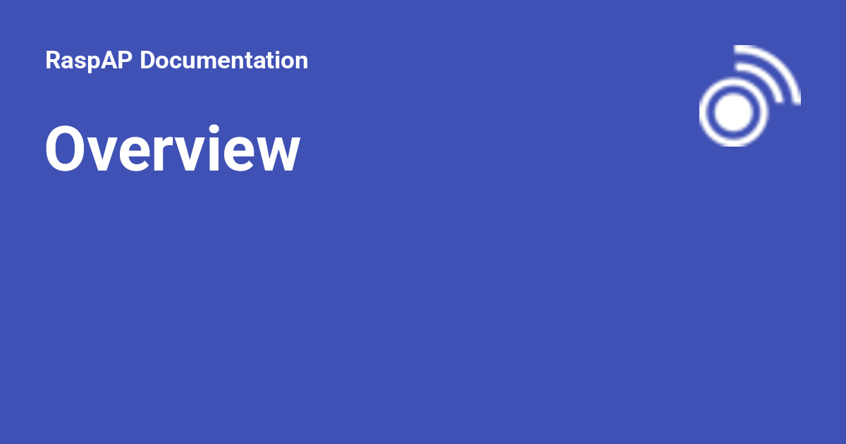 RaspAP Documentation
