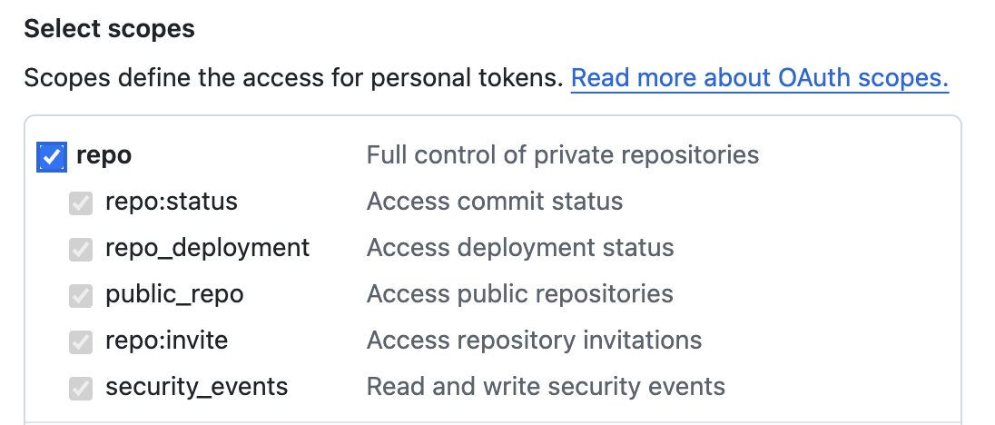 token-scopes